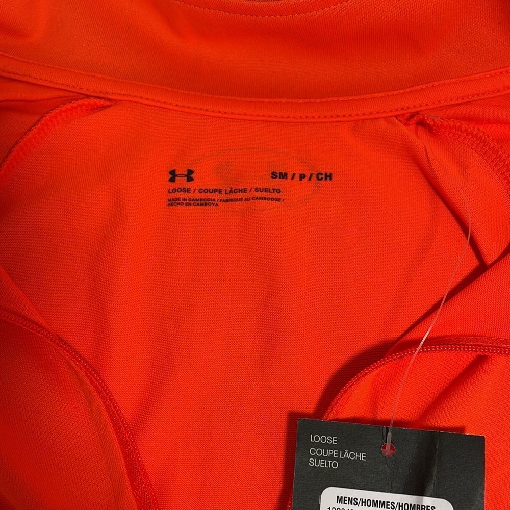 Under Armour Men's Tech 2.0 1/2 Zip Sweater - Phoenix Fire - S - Picture 8 of 10